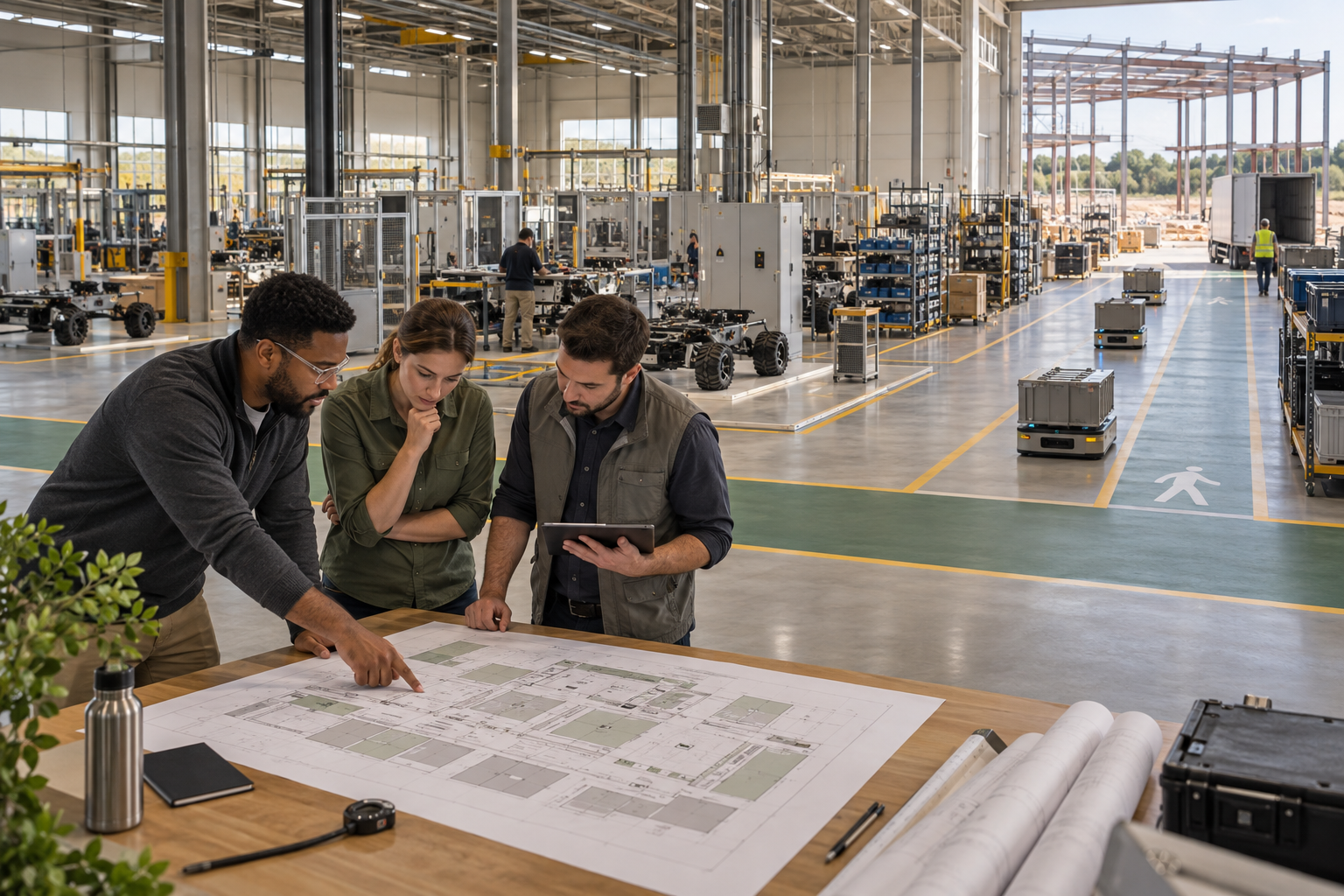 How to Design a Manufacturing Plant: Process Flow, Factory Layout, Utilities, and Site Selection