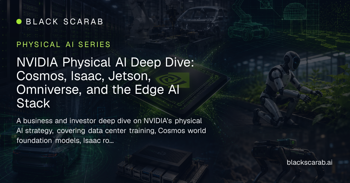 NVIDIA Physical AI Deep Dive: Cosmos, Isaac, Jetson, Omniverse, and the ...
