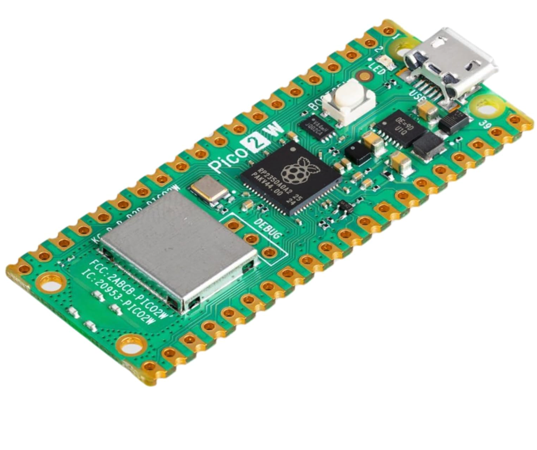 Raspberry Pi Pico 2 W wireless microcontroller board
