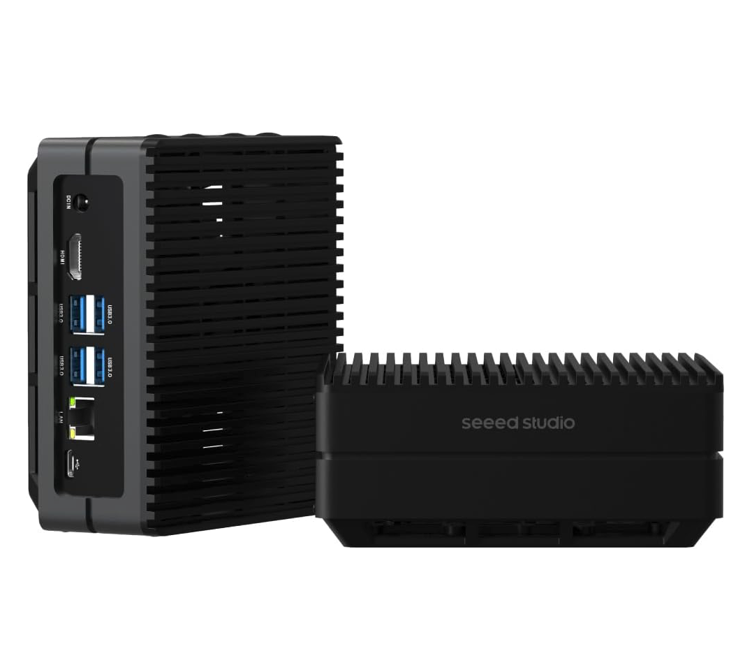 Seeed Studio reComputer J4012 edge AI computer with Jetson Orin NX enclosure
